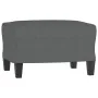 Juego de sofás con cojines 3 piezas tela gris oscuro by , Sofas - Ref: Foro24-3201859, Price: 549,58 €, Discount: %