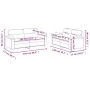 Juego de sofás con cojines 2 piezas tela microfibra negro von , Sofas - Ref: Foro24-3202317, Preis: 539,20 €, Rabatt: %