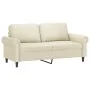 Juego de sofás con cojines 2 piezas cuero sintético color crema von , Sofas - Ref: Foro24-3202161, Preis: 454,61 €, Rabatt: %