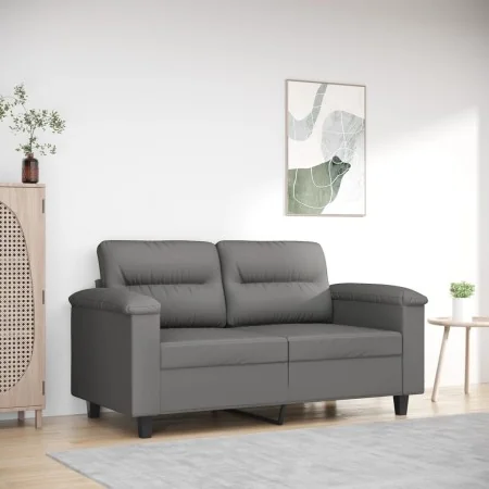 Sofá de 2 plazas de tela de microfibra gris oscuro 120 cm von , Sofas - Ref: Foro24-359557, Preis: 242,53 €, Rabatt: %