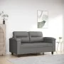 Sofá de 2 plazas de tela de microfibra gris oscuro 120 cm von , Sofas - Ref: Foro24-359557, Preis: 242,53 €, Rabatt: %
