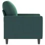Sillón de terciopelo verde oscuro 60 cm von , Sofas - Ref: Foro24-359181, Preis: 169,44 €, Rabatt: %