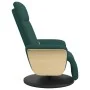 Sillón reclinable de masaje con reposapiés tela verde oscuro by , Armchairs - Ref: Foro24-356537, Price: 259,81 €, Discount: %