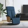 Sillón reclinable de masaje con reposapiés tela azul von , Sessel - Ref: Foro24-356540, Preis: 259,81 €, Rabatt: %