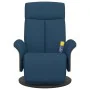Sillón reclinable de masaje con reposapiés tela azul von , Sessel - Ref: Foro24-356540, Preis: 259,81 €, Rabatt: %