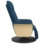 Sillón reclinable de masaje con reposapiés tela azul von , Sessel - Ref: Foro24-356540, Preis: 259,81 €, Rabatt: %