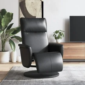 Sillón reclinable con reposapiés cuero sintético negro von , Sessel - Ref: Foro24-356549, Preis: 208,87 €, Rabatt: %