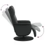 Sillón reclinable con reposapiés cuero sintético negro von , Sessel - Ref: Foro24-356549, Preis: 208,87 €, Rabatt: %