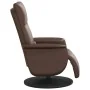 Sillón reclinable masaje con reposapiés cuero sintético marrón von , Sessel - Ref: Foro24-356554, Preis: 234,15 €, Rabatt: %