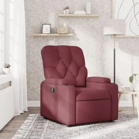 Sillón reclinable de tela rojo tinto von , Sessel - Ref: Foro24-372482, Preis: 195,19 €, Rabatt: %