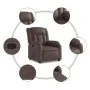 Sillón reclinable de cuero sintético marrón von , Sessel - Ref: Foro24-373562, Preis: 218,13 €, Rabatt: %