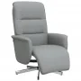 Sillón reclinable con reposapiés tela gris claro by , Armchairs - Ref: Foro24-356561, Price: 206,14 €, Discount: %