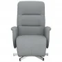 Sillón reclinable con reposapiés tela gris claro by , Armchairs - Ref: Foro24-356561, Price: 206,14 €, Discount: %