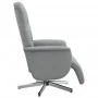 Sillón reclinable con reposapiés tela gris claro by , Armchairs - Ref: Foro24-356561, Price: 206,14 €, Discount: %