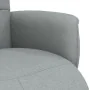 Sillón reclinable con reposapiés tela gris claro by , Armchairs - Ref: Foro24-356561, Price: 206,14 €, Discount: %