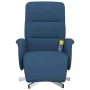 Sillón reclinable de masaje con reposapiés tela azul von , Sessel - Ref: Foro24-356580, Preis: 225,51 €, Rabatt: %