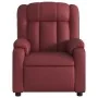 Sillón reclinable eléctrico de cuero sintético rojo tinto von , Sessel - Ref: Foro24-3205254, Preis: 298,87 €, Rabatt: %