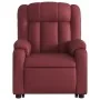 Sillón elevable eléctrico cuero artificial rojo tinto von , Sessel - Ref: Foro24-3205282, Preis: 380,25 €, Rabatt: %