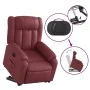 Sillón elevable eléctrico cuero artificial rojo tinto von , Sessel - Ref: Foro24-3205282, Preis: 380,25 €, Rabatt: %
