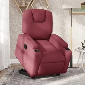 Sillón eléctrico reclinable elevable de tela rojo tinto von , Sessel - Ref: Foro24-3204395, Preis: 350,65 €, Rabatt: %