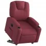 Sillón eléctrico reclinable elevable de tela rojo tinto de , Sillones - Ref: Foro24-3204395, Precio: 352,67 €, Descuento: %