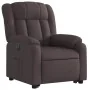 Sillón eléctrico reclinable elevable de tela marrón oscuro de , Sillones - Ref: Foro24-3205345, Precio: 357,89 €, Descuento: %