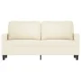 Sofá de 2 plazas terciopelo color crema 140 cm by , Sofas - Ref: Foro24-359207, Price: 245,86 €, Discount: %
