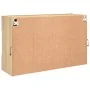 Mueble TV de pared con luces LED roble Sonoma 98,5x30x60,5 cm von , TV-Möbel - Ref: Foro24-837108, Preis: 105,32 €, Rabatt: %