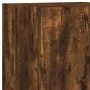 Muebles TV pared con LED 5 pzas madera ingeniería roble ahumado by , TV Furniture - Ref: Foro24-3216608, Price: 158,11 €, Dis...