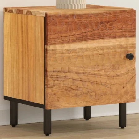 Mesita de noche de madera maciza de acacia 40x33x46 cm von , Nachttische - Ref: Foro24-356851, Preis: 52,08 €, Rabatt: %