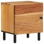 Mesita de noche de madera maciza de acacia 40x33x46 cm von , Nachttische - Ref: Foro24-356851, Preis: 52,08 €, Rabatt: %