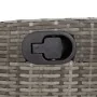 Set comedor de jardín 5 piezas con cojines ratán sintético gris by , Garden sets - Ref: Foro24-3212795, Price: 722,87 €, Disc...