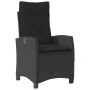 Set de muebles jardín 5 pzas con cojines ratán sintético negro von , Gartensets - Ref: Foro24-3212755, Preis: 646,56 €, Rabat...