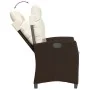 Set comedor de jardín 5 piezas y cojines ratán sintético marrón de , Conjuntos de jardín - Ref: Foro24-3212774, Precio: 615,8...