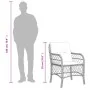 Set de muebles jardín 5 pzas con cojines ratán sintético negro by , Garden sets - Ref: Foro24-3212091, Price: 523,97 €, Disco...