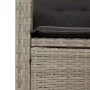 Set comedor de jardín 5 pzas cojines ratán sintético gris claro by , Garden sets - Ref: Foro24-3212845, Price: 670,78 €, Disc...