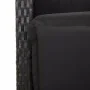 Set de muebles jardín 5 pzas con cojines ratán sintético negro de , Conjuntos de jardín - Ref: Foro24-3213186, Precio: 596,55...