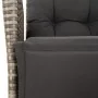 Set comedor jardín 7 pzas y cojines ratán sintético gris by , Garden sets - Ref: Foro24-3213347, Price: 1,00 €, Discount: %