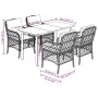 Set comedor de jardín 5 pzas con cojines ratán sintético beige von , Gartensets - Ref: Foro24-3212161, Preis: 516,23 €, Rabat...