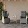 Sillón reclinable jardín reposapiés 2 uds ratán PE beige mezcla von , Gartenstühle - Ref: Foro24-365293, Preis: 280,47 €, Rab...
