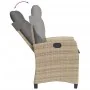 Set comedor de jardín 5 pzas con cojines ratán sintético beige by , Garden sets - Ref: Foro24-3213256, Price: 616,76 €, Disco...