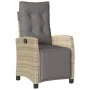Set comedor de jardín 5 pzas con cojines ratán sintético beige by , Garden sets - Ref: Foro24-3213256, Price: 616,76 €, Disco...