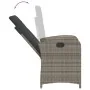 Set comedor de jardín 3 piezas con cojines ratán sintético gris by , Garden sets - Ref: Foro24-3212360, Price: 339,30 €, Disc...
