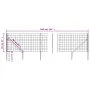 Cerca de alambre con pinchos de anclaje verde 0,8x10 m de , Paneles de vallas - Ref: Foro24-154128, Precio: 92,38 €, Descuent...
