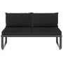 Juego de sofás de esquina 4 piezas con cojines aluminio y WPC by , Outdoor sofas - Ref: Foro24-48653, Price: 647,68 €, Discou...