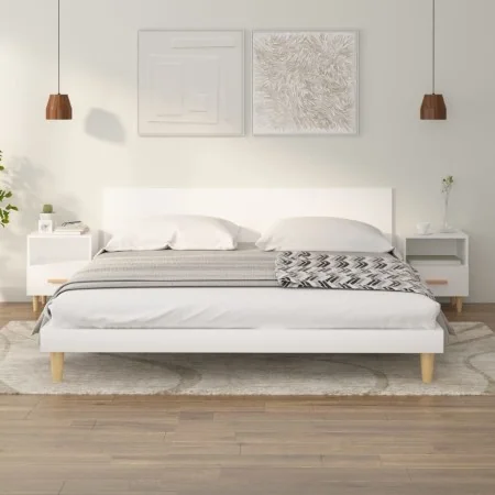 Mesitas de noche 2 unidades color blanco 40x35x47 cm von , Nachttische - Ref: Foro24-812007, Preis: 80,89 €, Rabatt: %