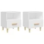 Mesitas de noche 2 unidades color blanco 40x35x47 cm von , Nachttische - Ref: Foro24-812007, Preis: 80,89 €, Rabatt: %