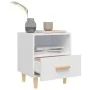 Mesitas de noche 2 unidades color blanco 40x35x47 cm von , Nachttische - Ref: Foro24-812007, Preis: 80,89 €, Rabatt: %
