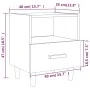 Mesitas de noche 2 unidades color blanco 40x35x47 cm von , Nachttische - Ref: Foro24-812007, Preis: 80,89 €, Rabatt: %