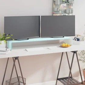 Mueble TV/Elevador de monitor cristal verde 110x30x13 cm von , TV-Möbel - Ref: Foro24-244148, Preis: 114,85 €, Rabatt: %